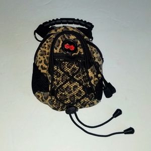 Mini day pack. Dice feature.